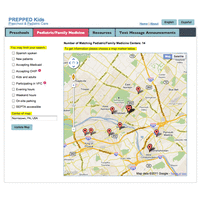 PREPPED Kids - a web & mobile application to increase access to Preschool and Pediatric services for low income families