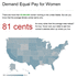 Demand Equal Pay for Women