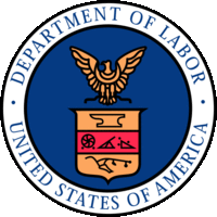Logo for U.S. Department of Labor