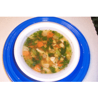 Tuscan Smoked Turkey & Bean Soup
