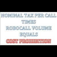 Making Robocalling Cost Prohibitive With A Tax Per Call