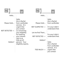 Robo Answering Service - Implicit Challenge Response