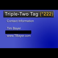Triple-Two Tag