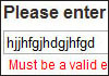 Freeform text items designed to allow short reponses. 