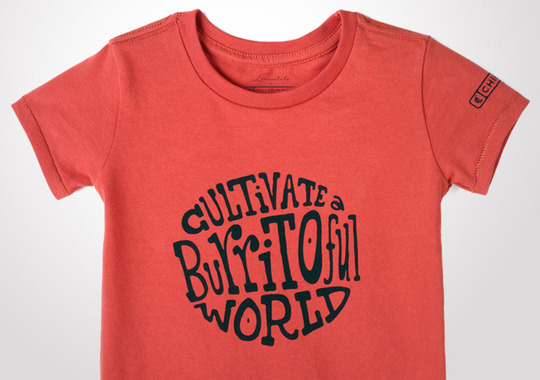 Chipotle Cultivate a Burritoful World Toddler T-Shirt