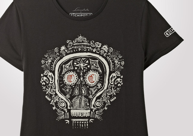 Chipotle Dia De los Muertos Women's T-Shirt