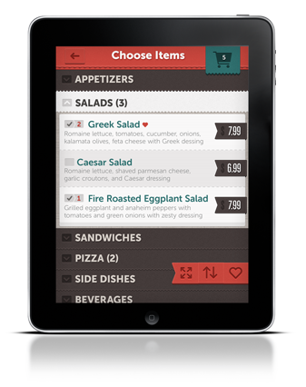 iPad Restaurant App