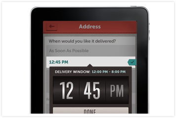 Convenient iPad Restaurant App
