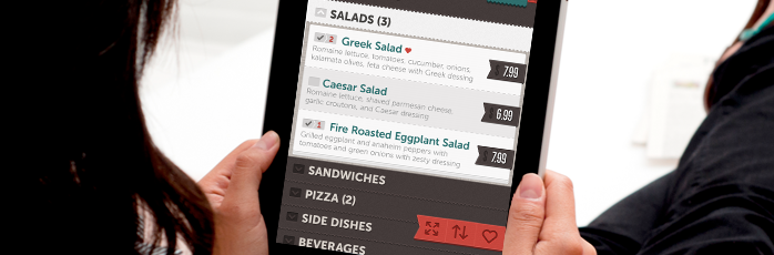 iPad Restaurant App