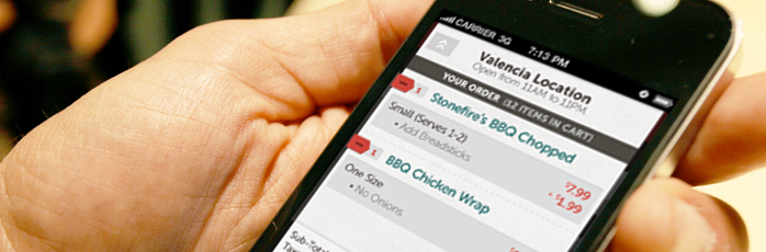 iPhone Restaurant App