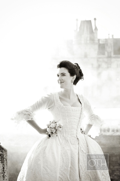 bride in mist - Shawn Connell of Christian Oth Studio