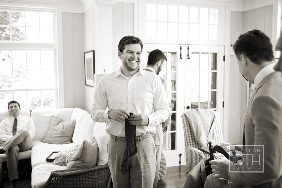 groom smiling - Glen Allsop of Christian Oth Studio