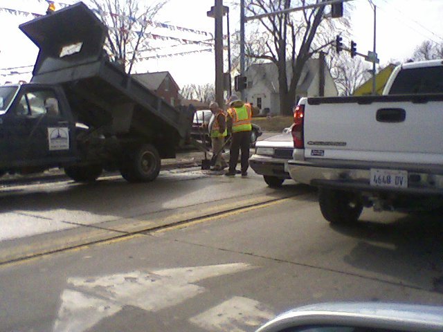 Muscatine Crews Fix Potholes