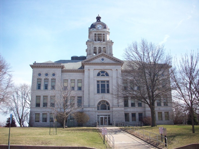Muscatine Court House Back