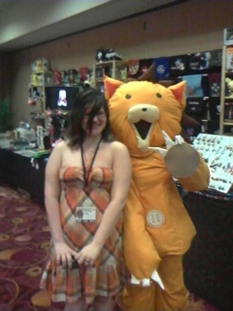 Ruki and Kon from bleach =D