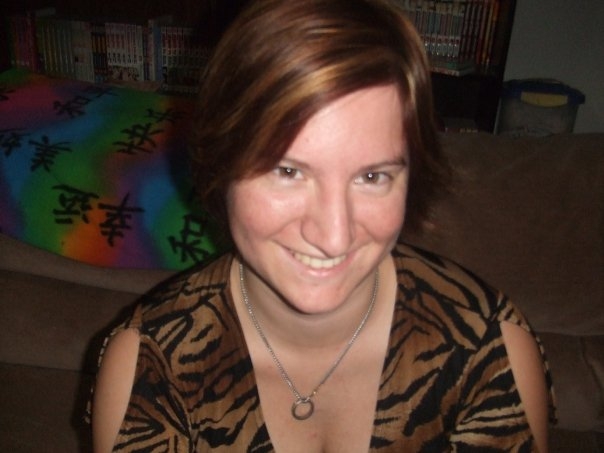 me with short hair