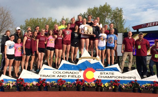 The Classical Academy won 3A girls track's championship. (Whitney Webermeier/CHSAANow.com)