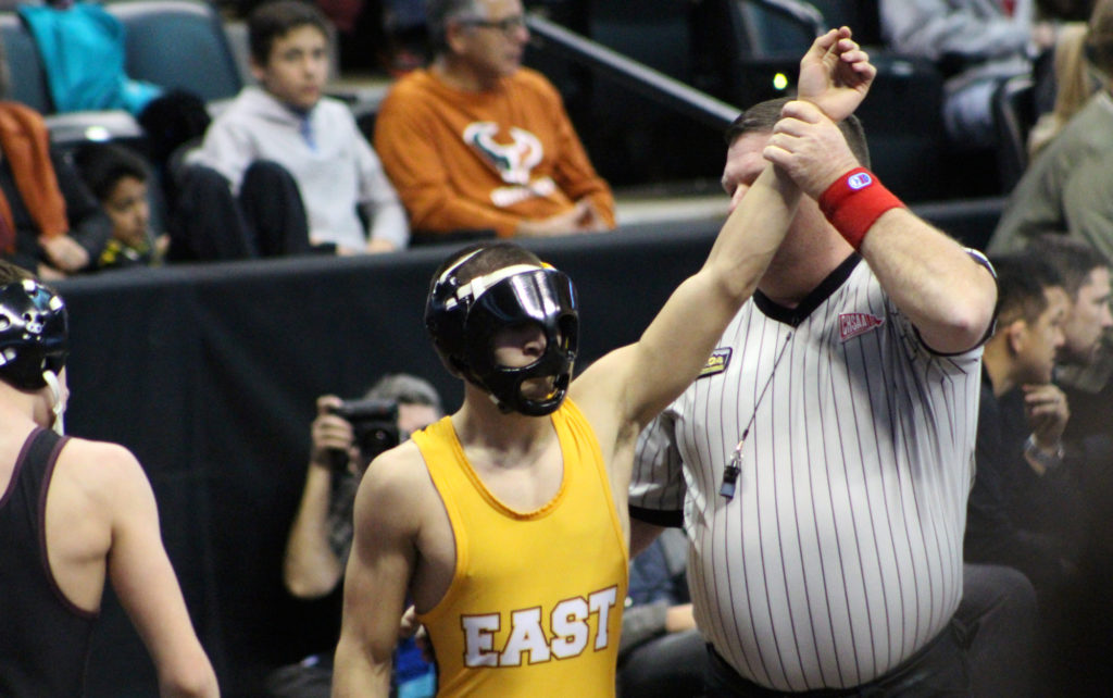 State wrestling 4A Jace Trujillo Pueblo East