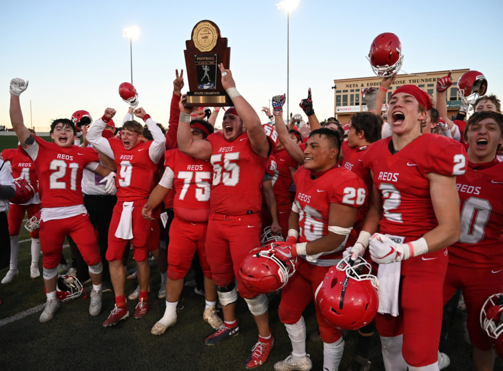 Eaton football team champions