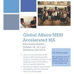 MEIS Accelerated Master’s Information Session