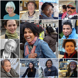 Diverse people