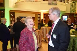 BIS Director Ken Thompson and event attendee