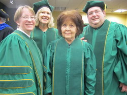 Tracy Fisher, Gwendolyn White, Lee Ann Cafferata, and George Oberle
