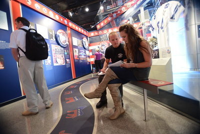 New Century College students tour the Washington, D.C. Newseum