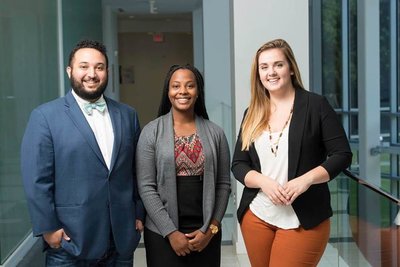 Students in professional dress