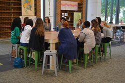A group of students during one of the day