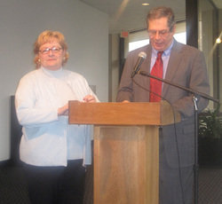 Karen Secrist and Jack Censer