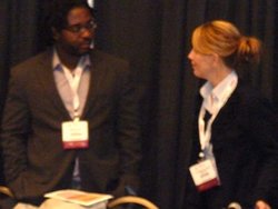 Cochrane's Catherine Gallagher speaks with R. Dwayne Betts from the Campaign for Youth Justice.