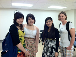 Trang Nyugen, Grace Leem, Jahida Nasser and Brie Andrews