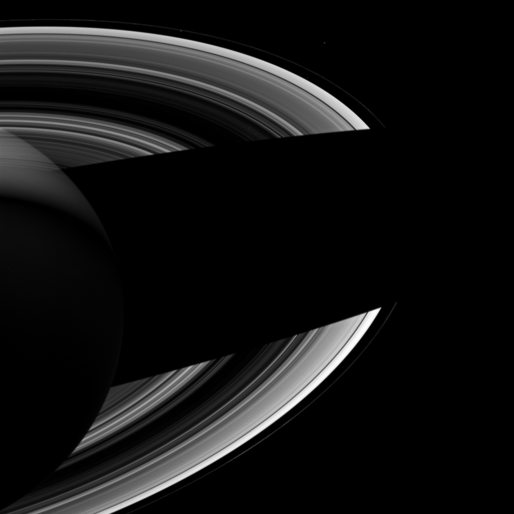 Cassini Brother Moons Atlas Prometheus And Epimetheus Starship 
