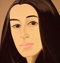 'Beige Ada' Alex Katz