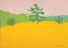 'White Pine in Field' Alex Katz