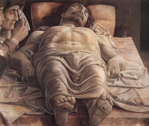 'The Lamentation over the Dead Christ' Andrea Mantegna