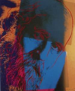 'Ten Portraits of Jews of The Twentieth Century - Martin Buber ' Andy Warhol