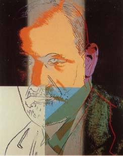 'Ten Portraits of Jews of The Twentieth Century - Sigmund Freud' Andy Warhol