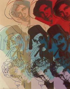 'Ten Portraits of Jews of The Twentieth Century - The Marx Brothers' Andy Warhol