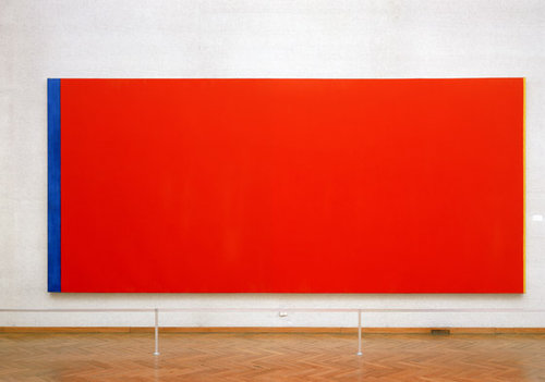 'Who's Afraid of Red, Yellow and Blue III' Barnett Newman