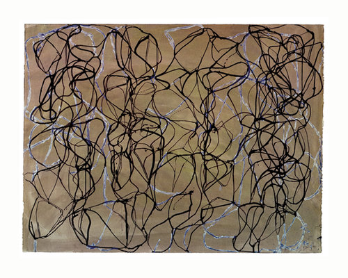 'Cold Mountain Addendum I' Brice Marden