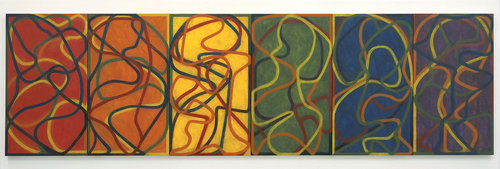 'The Propitious Garden of Plane Image, First Version' Brice Marden
