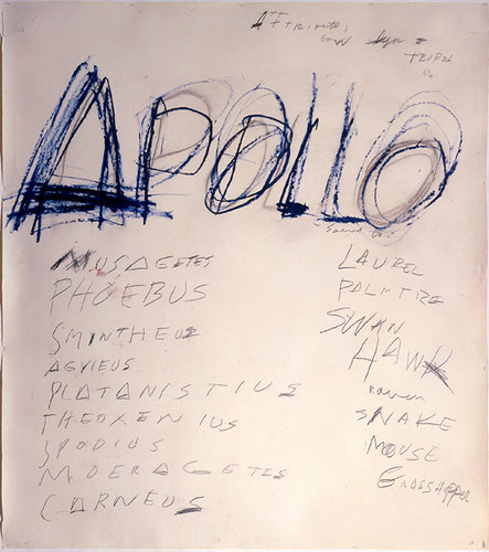 'Apollo' Cy Twombly