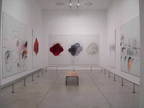 '"Installation View" Philadelphia Museum of Art' Cy Twombly