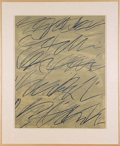 'Roman Notes VI (B. 26)' Cy Twombly