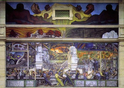 'Detroit Industry, North Wall' Diego Rivera