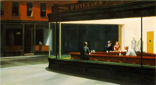 'Nighthawks' Edward Hopper