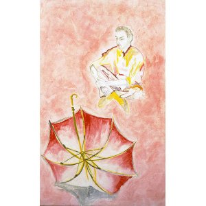 'Portrait of David Salle' Francesco Clemente