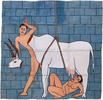 'Water and wine' Francesco Clemente